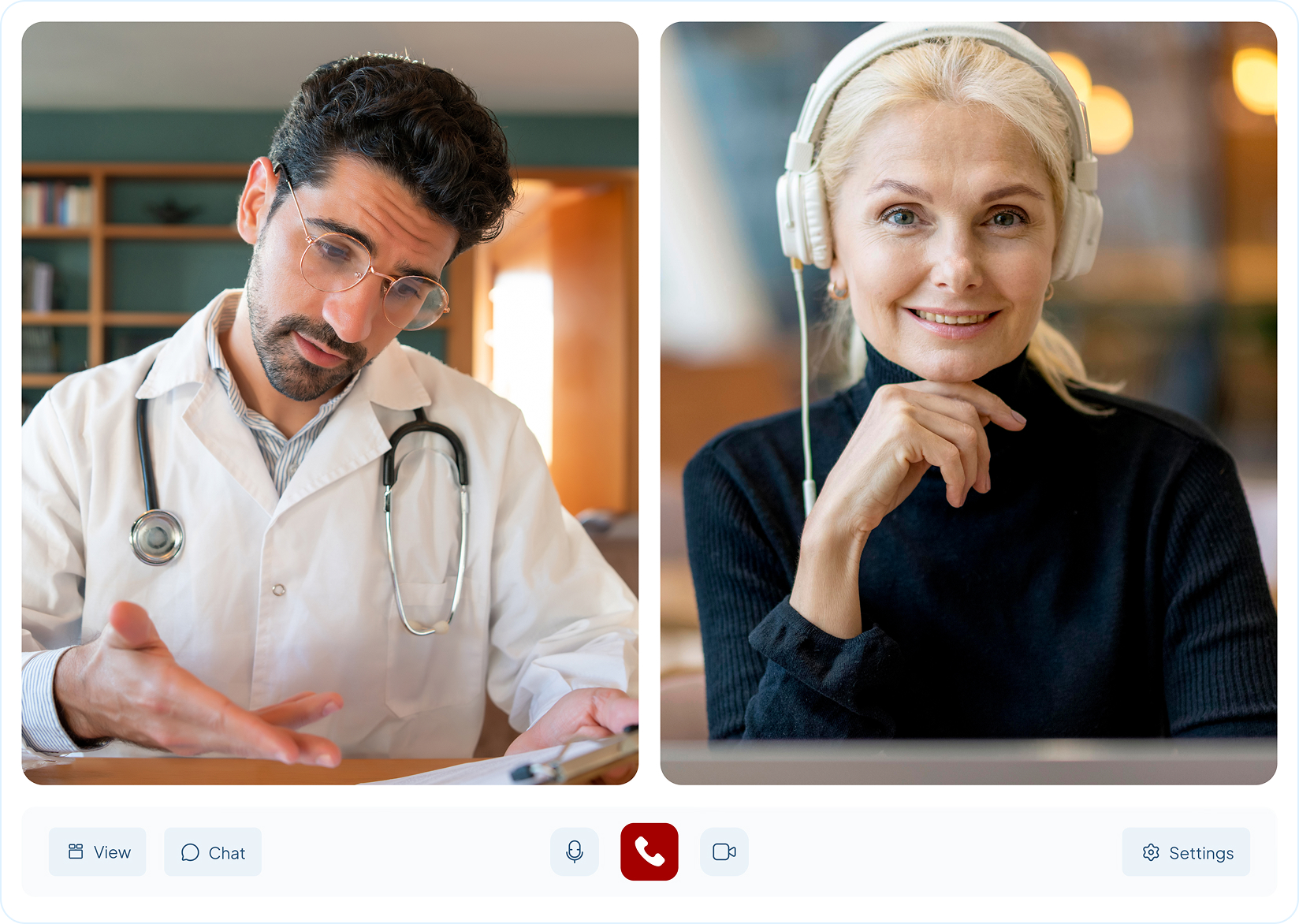 Video Consultation Screen